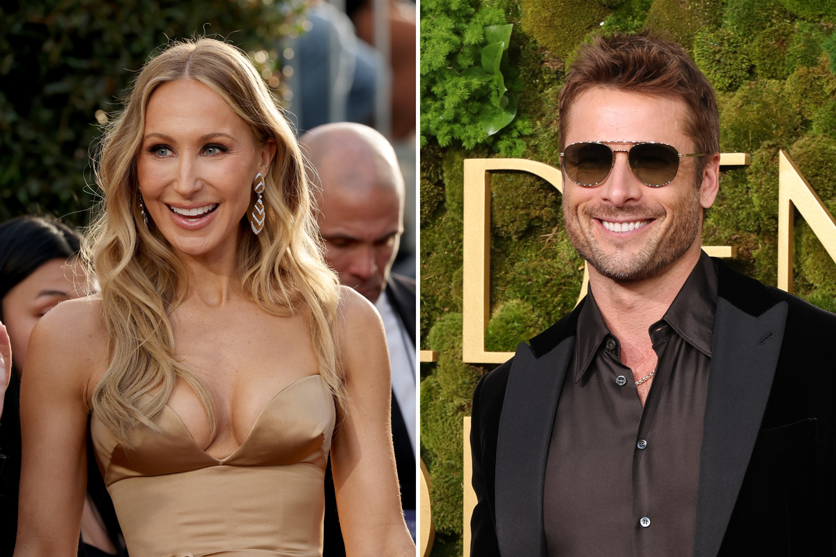 Glen Powell and Nikki Glaser Spark Romance on Golden Globes Red Carpet
