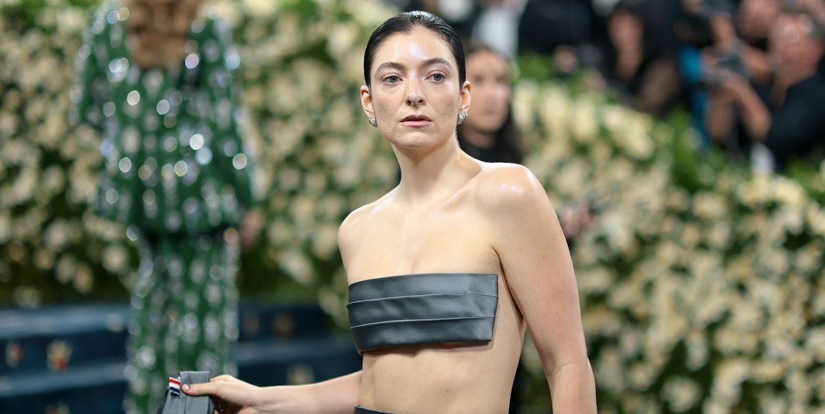 Lorde Hinting at “Man of the Year” Cover Art During Met Gala Revealed