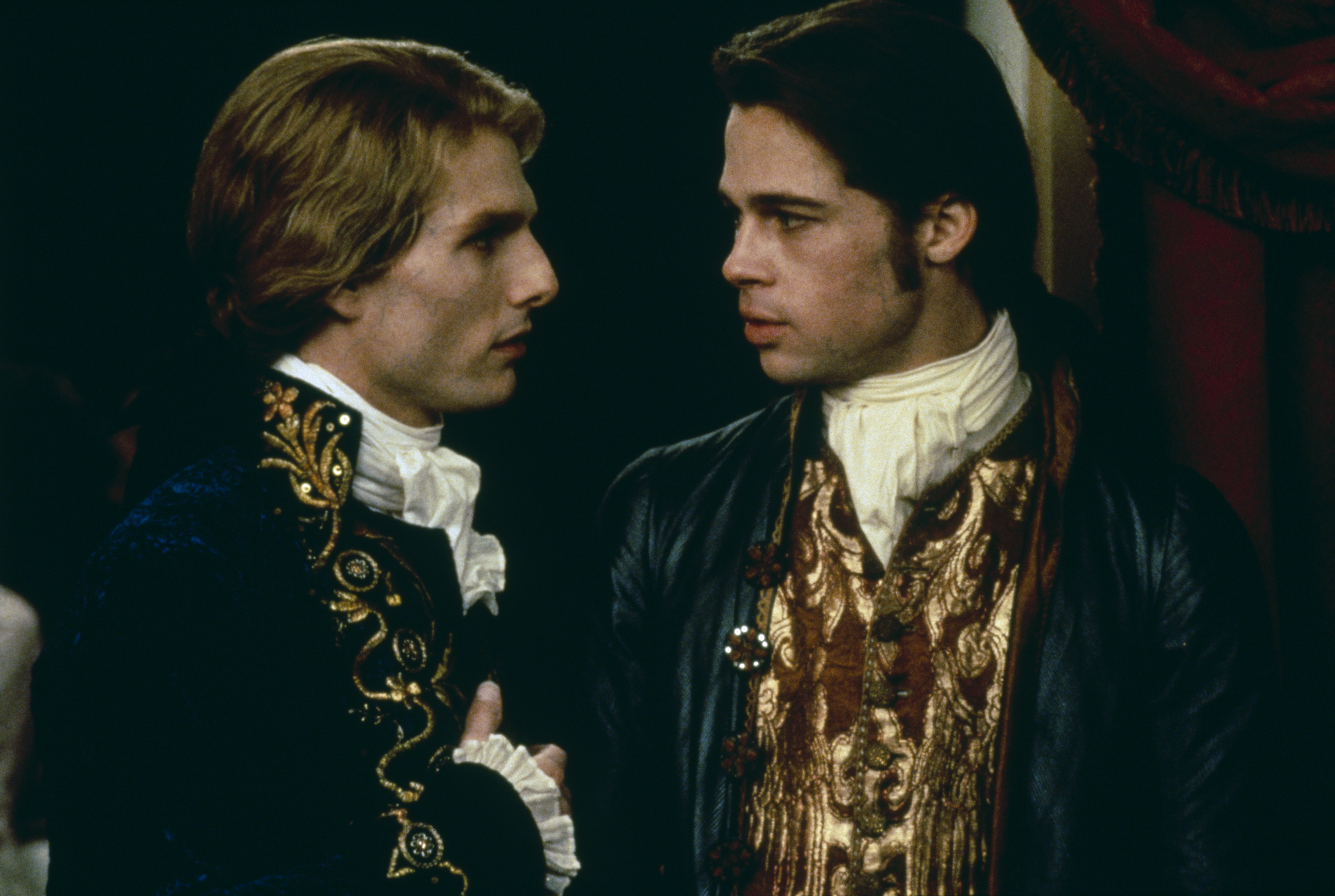 Brad Pitt and Tom Cruise in 'Interview With the Vampire.'