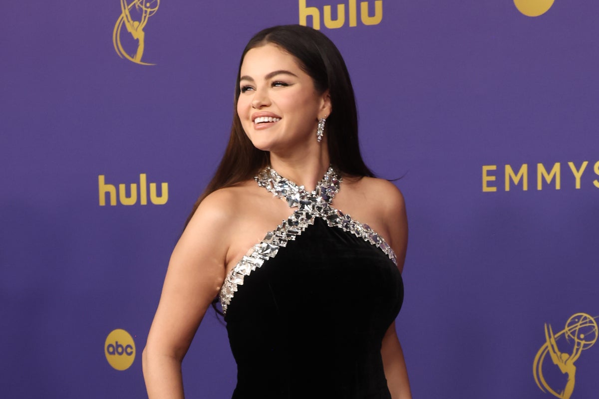 Selena Gomez Dazzles in Chic Black Ralph Lauren Gown at 2024 Emmys
