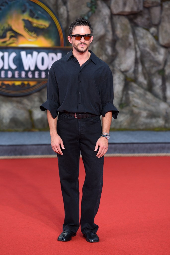 Jonathan Bailey at "Jurassic World Rebirth" premiere in Germany in June 2025