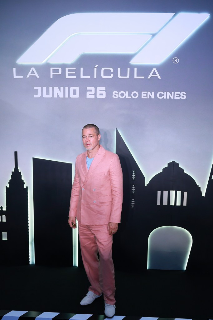 Brad Pitt in Mexico City