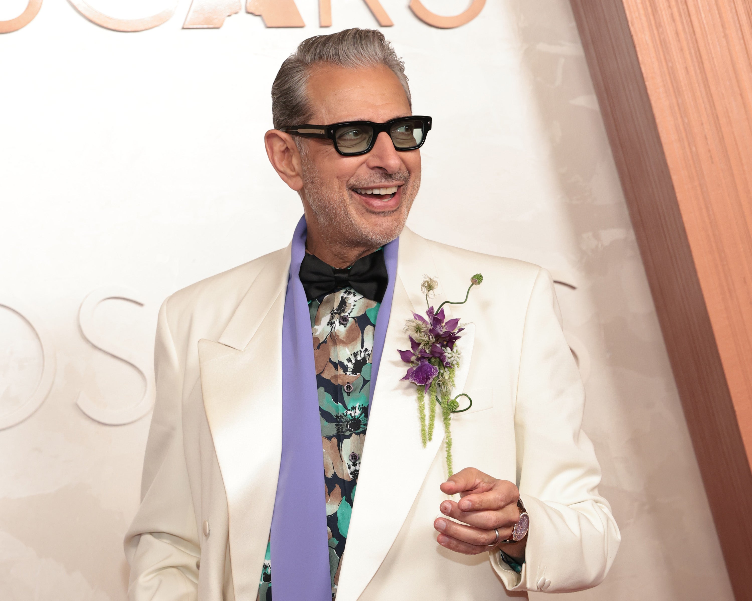 Jeff Goldblum's stylish combination