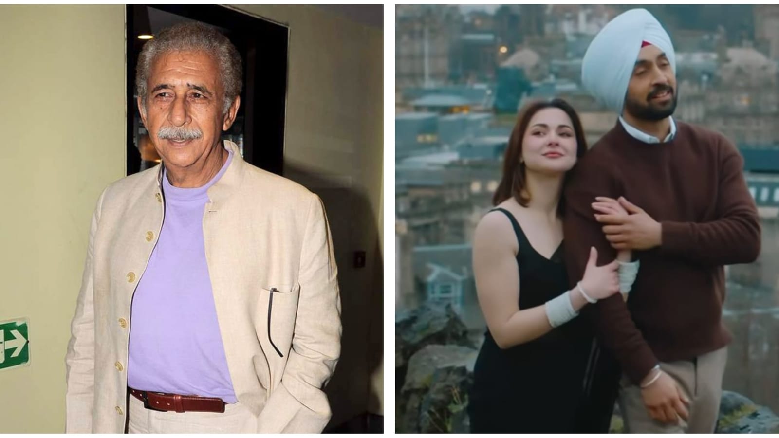 Naseeruddin Shah Stands by His Support for Diljit Dosanjh Amid Backlash