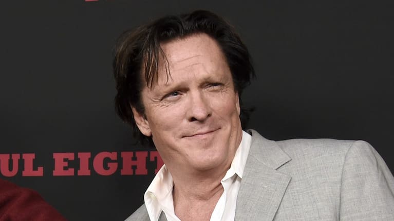 Michael Madsen at the premiere of "The Hateful Eight" in Los Angeles in 2015.