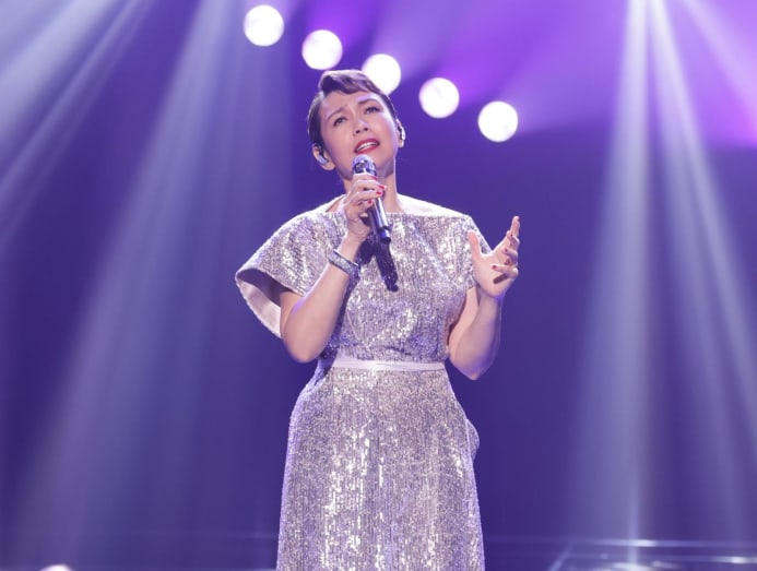 Kit Chan performing at Star Awards 2025