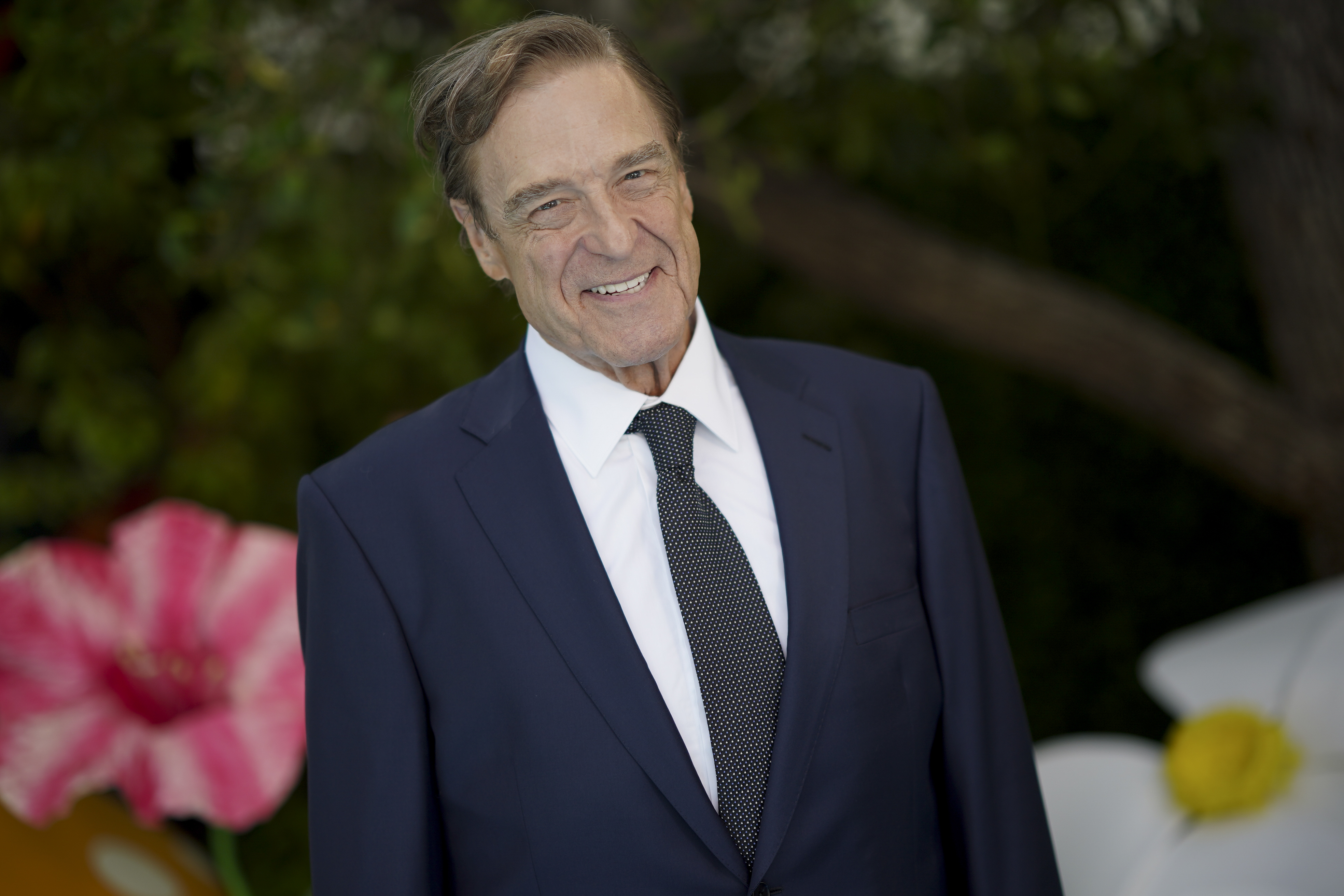 John Goodman at the LA premiere of "Smurfs" in July 2025