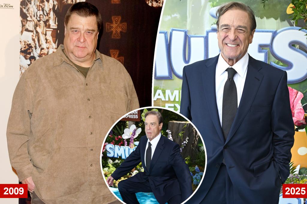 John Goodman Stuns at 'Smurfs' Premiere After Impressive 200-Pound Weight Loss