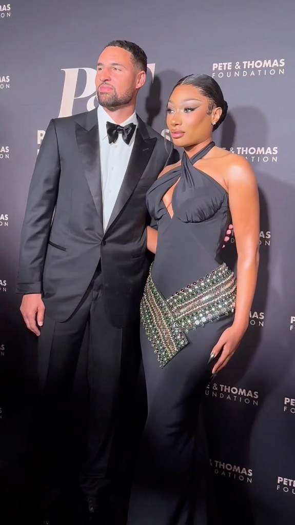 Megan Thee Stallion and Klay Thompson together at the Gala