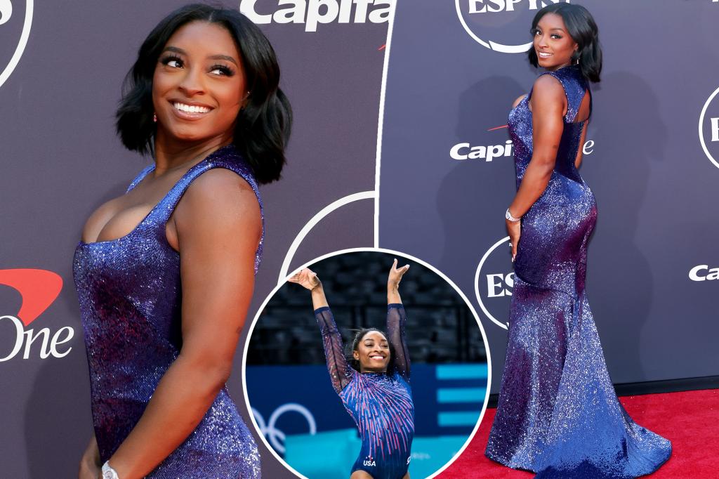 Simone Biles' 2025 ESPYs Gown: A Dazzling Tribute to Her Leotards