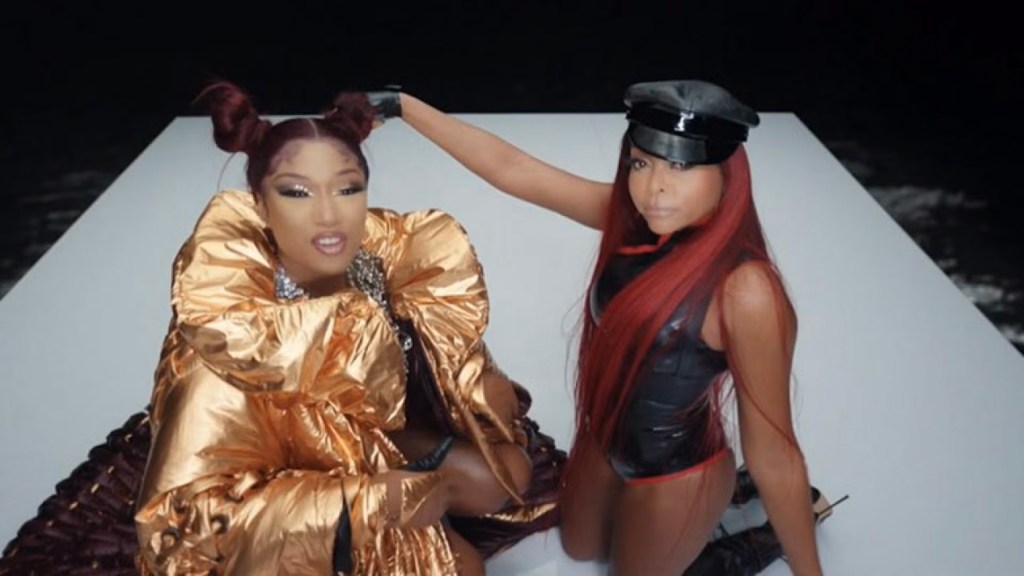 Taraji P. Henson and Megan Thee Stallion in the music video "Body."