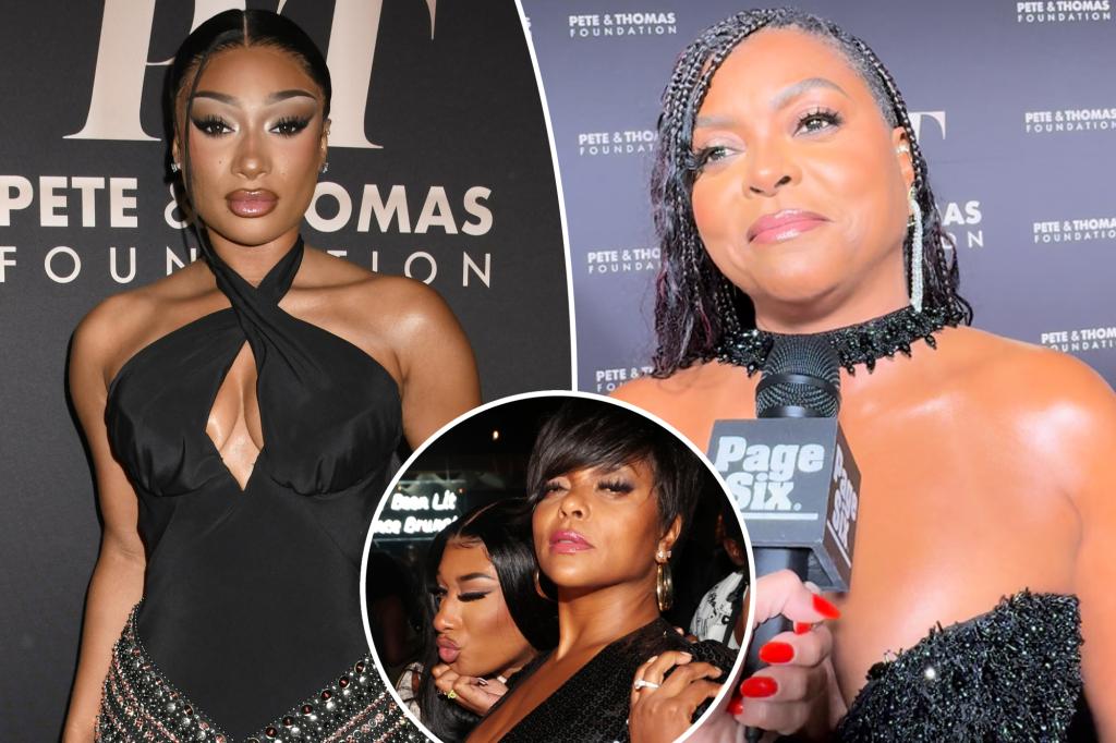 Taraji P. Henson's Straightforward Tips for Megan Thee Stallion on Fame