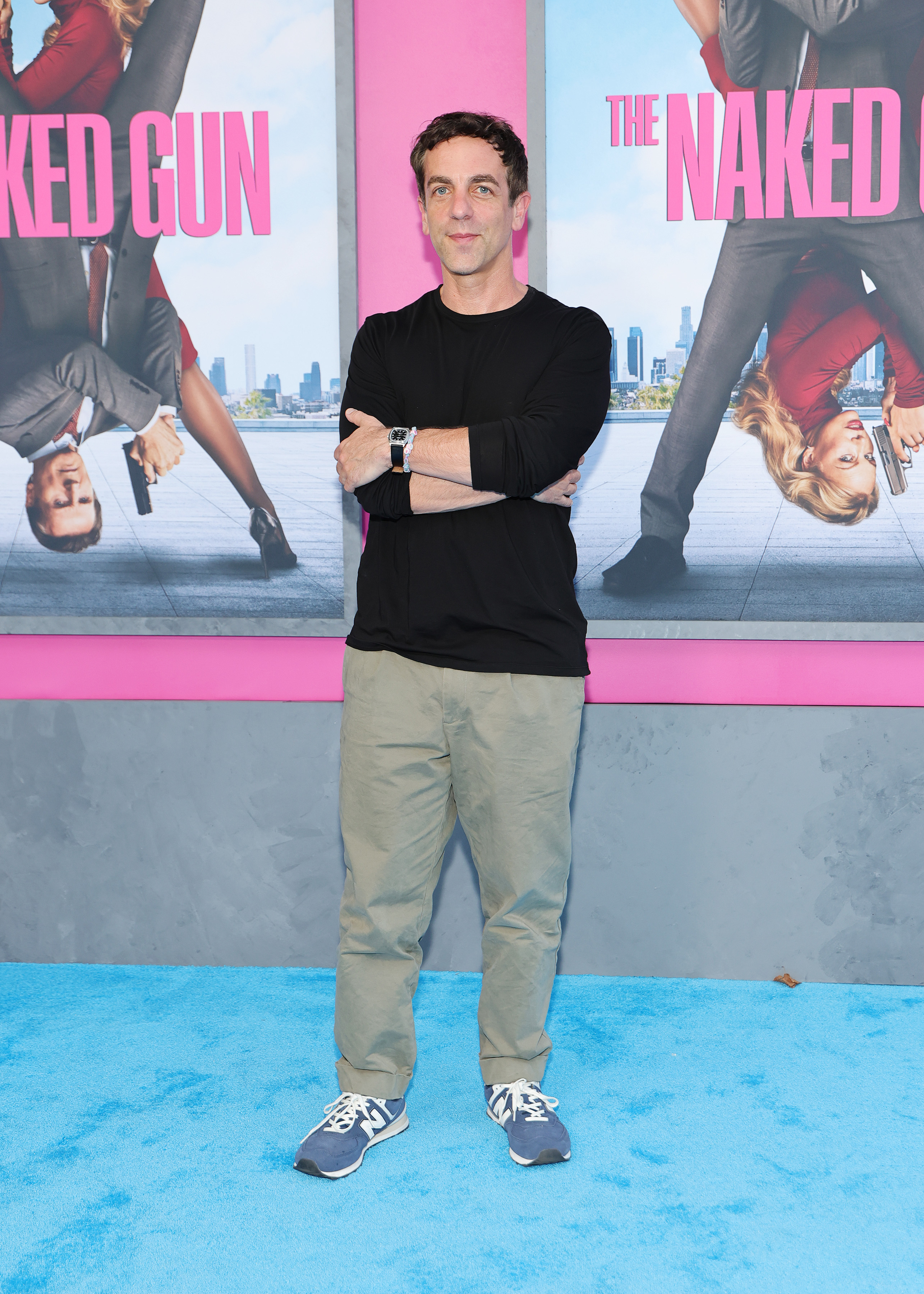 B.J. Novak at the NYC premiere of The Naked Gun