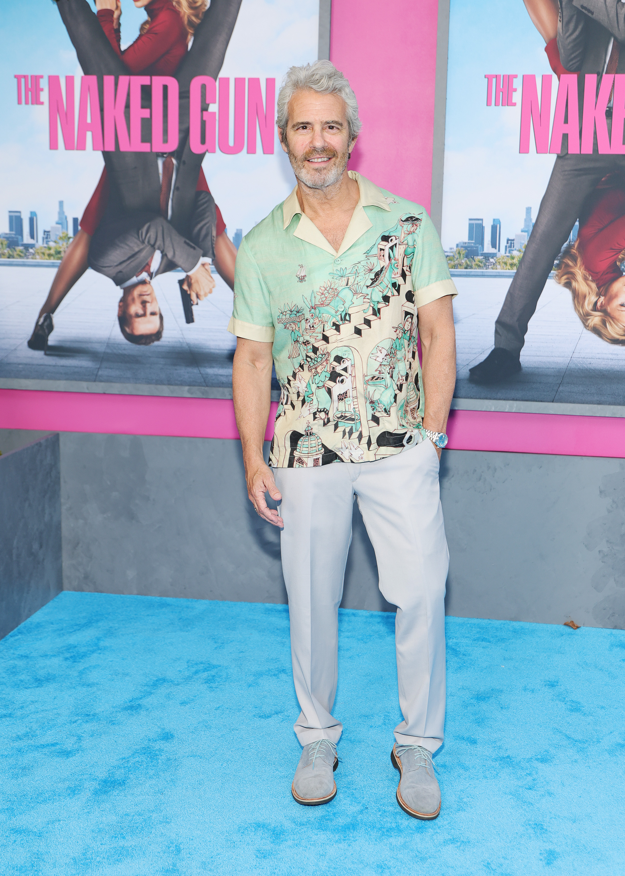 Andy Cohen at the NYC premiere of The Naked Gun