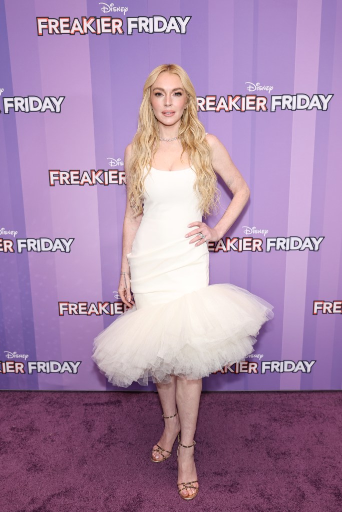 Freakier Friday NYC Special Screening Lindsay Lohan attends the 'Freakier Friday' special screening