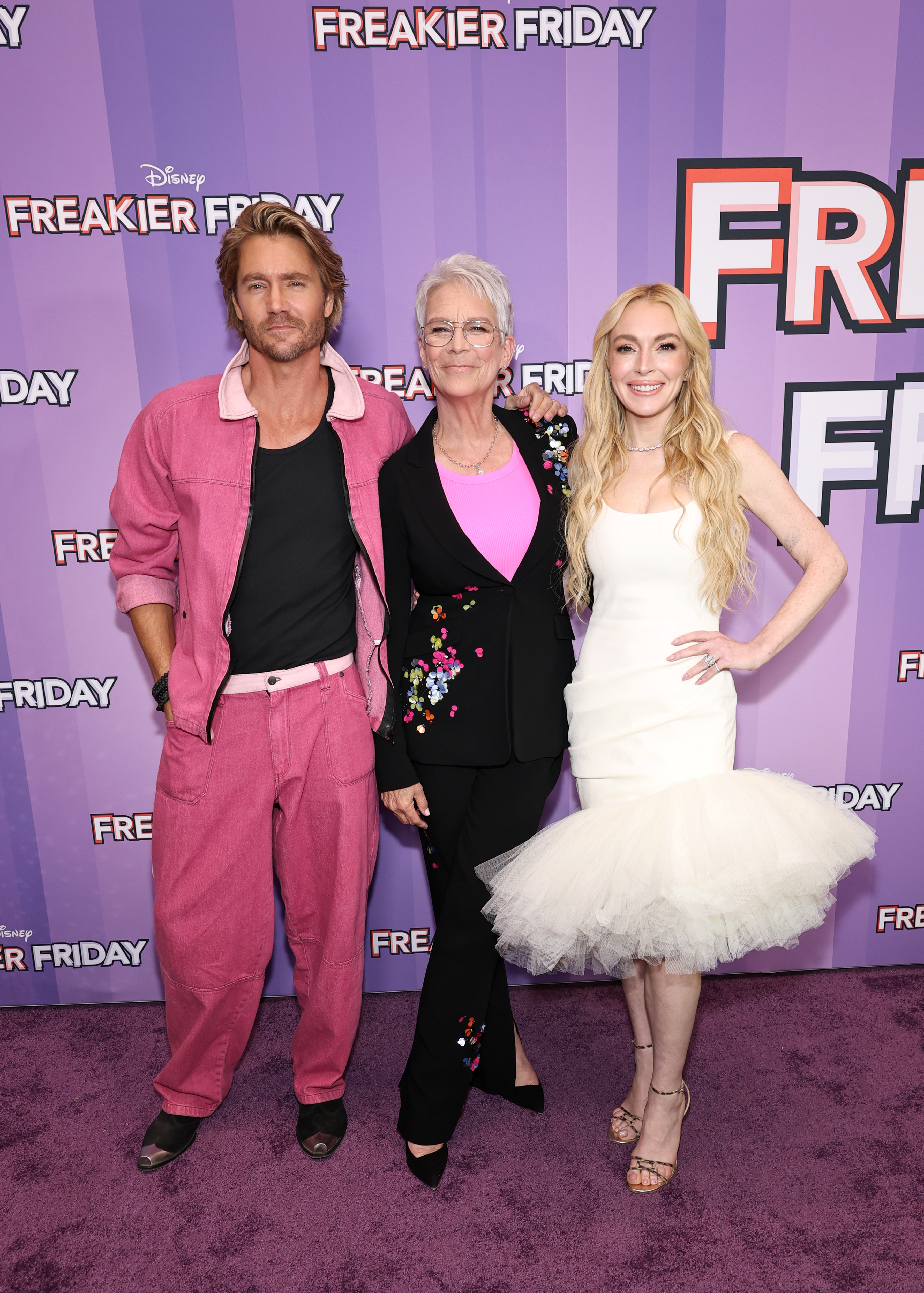 Freakier Friday NYC Special Screening Chad Michael Murray, Jamie Lee Curtis and Lindsay Lohan attend the 'Freakier Friday' special screening