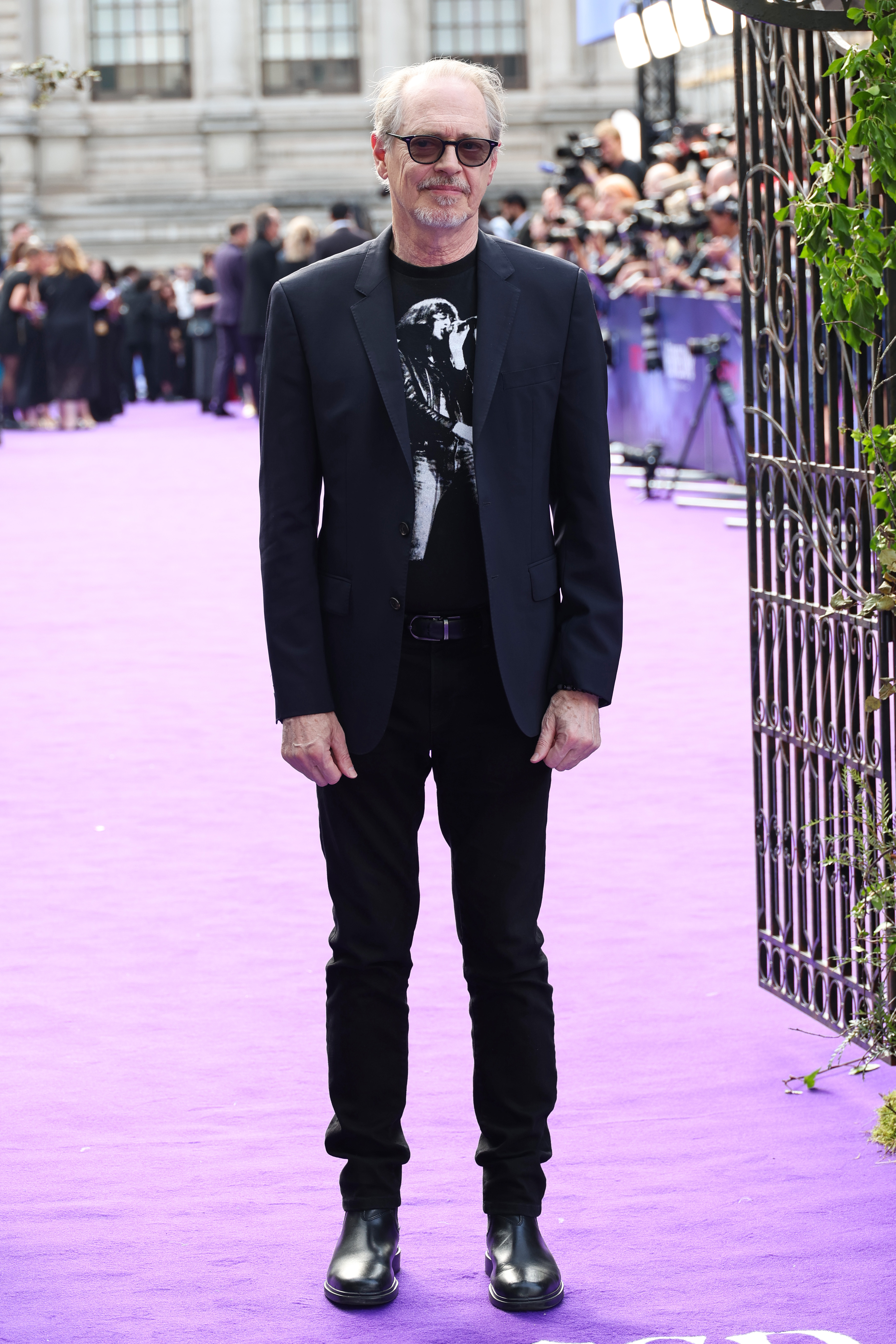 Steve Buscemi attends the premiere of Wednesday in London