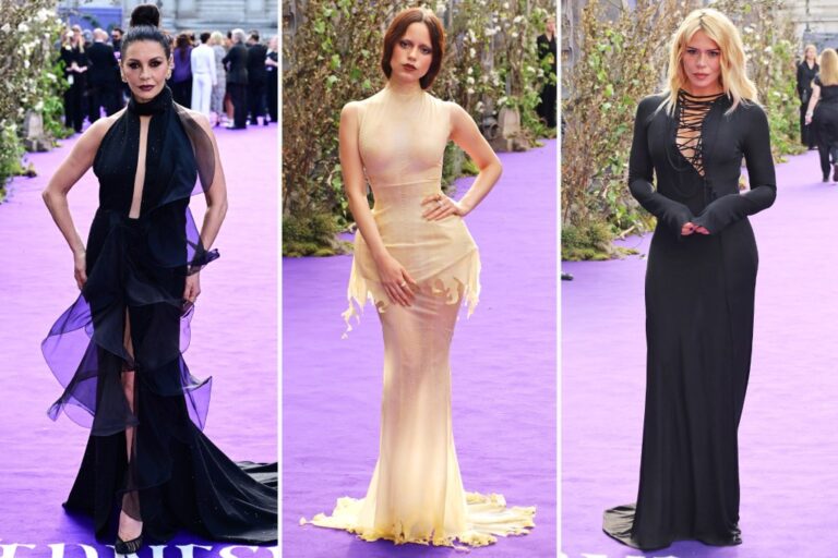 Stars Shine at the London Premiere of 'Wednesday' Season 2 Red Carpet