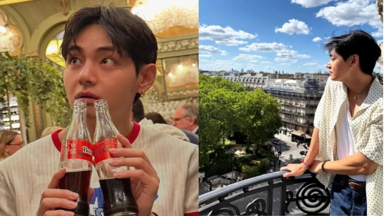 BTS' V Unveils 'Final Paris Moments,' Fans Speculate His Whereabouts in Seoul or LA