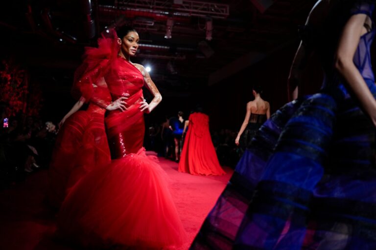Christian Siriano Dazzles NYFW Attendees with Glamorous Showcase