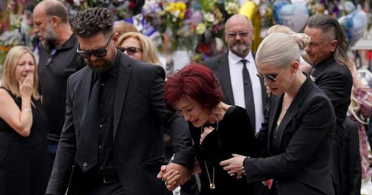 Emotional Farewell: Fans Honor Ozzy Osbourne at His Heartfelt Funeral