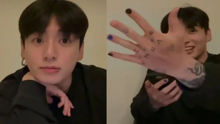 Jungkook Celebrates ‘Seven’ Anniversary with Acoustic Performance and Colorful Nails
