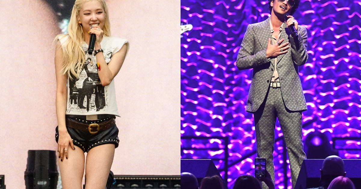 Rosé Joins Bruno Mars for ‘Apt’ Performance at Blackpink’s LA Concert