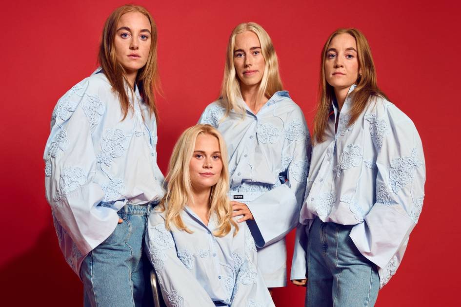 Rotate Partners with Danish Women's Football Team for Official Formalwear