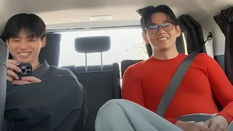Watch BTS' V Playfully Squish Jungkook’s Cheeks in Viral TikTok