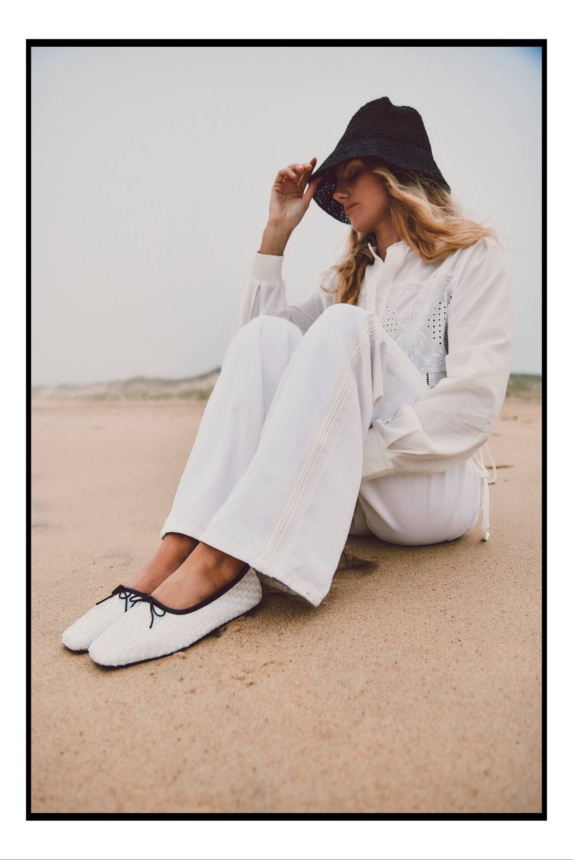 Derek Lam 10 Crosby x Frēda Salvador collection campaign featuring Quincy Davis Derek Lam 10 Crosby x Frēda Salvador collection campaign featuring Quincy Davis