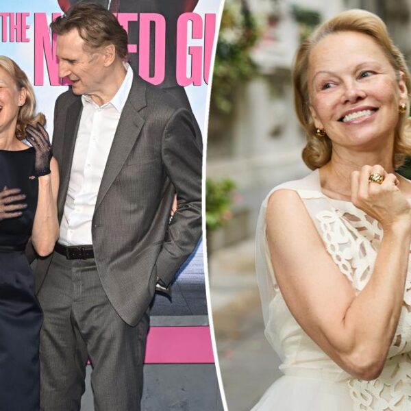 Pamela Anderson Shares Fun Take on Date-Night Outfit Amid Liam Neeson Romance