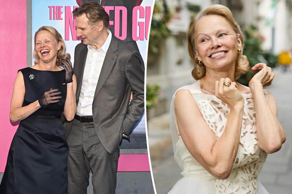 Pamela Anderson Shares Fun Take on Date-Night Outfit Amid Liam Neeson Romance
