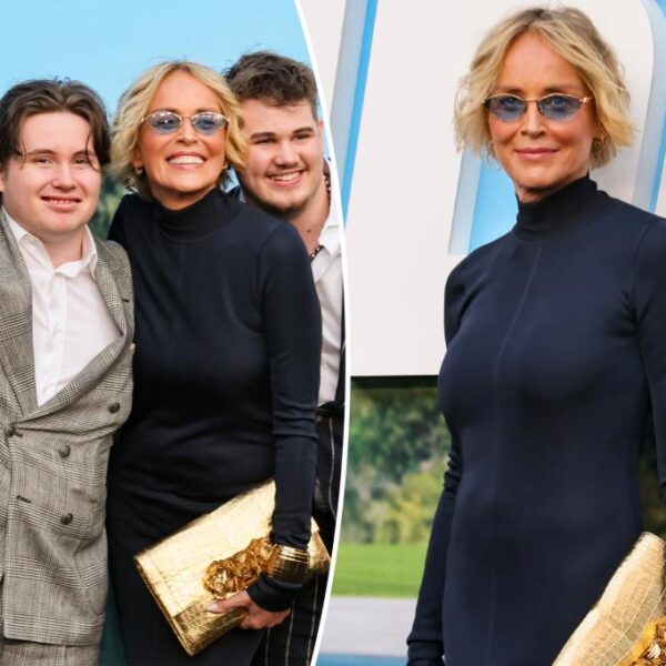 Sharon Stone and Sons Shine on Red Carpet at 'Nobody 2' Premiere