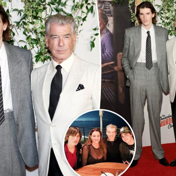 Dylan Brosnan Steals the Spotlight at Red Carpet Event with Dad Pierce