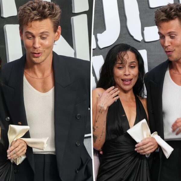 Austin Butler Comes to Zoë Kravitz's Aid Amid Bee Incident at London Premiere