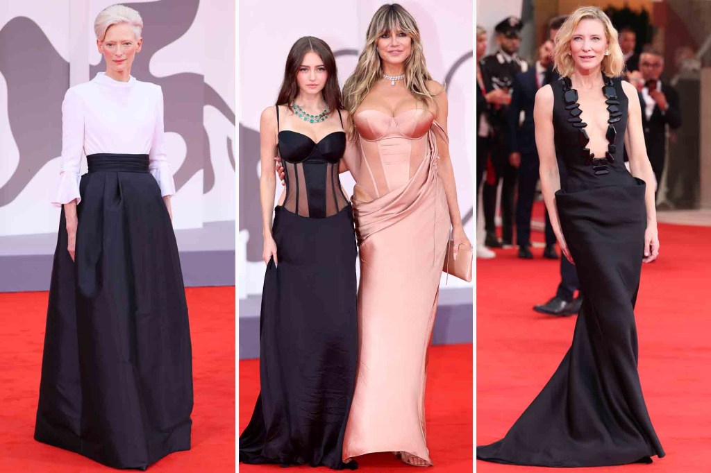 Top Celebrity Fashion Moments from the 2025 Venice Film Festival