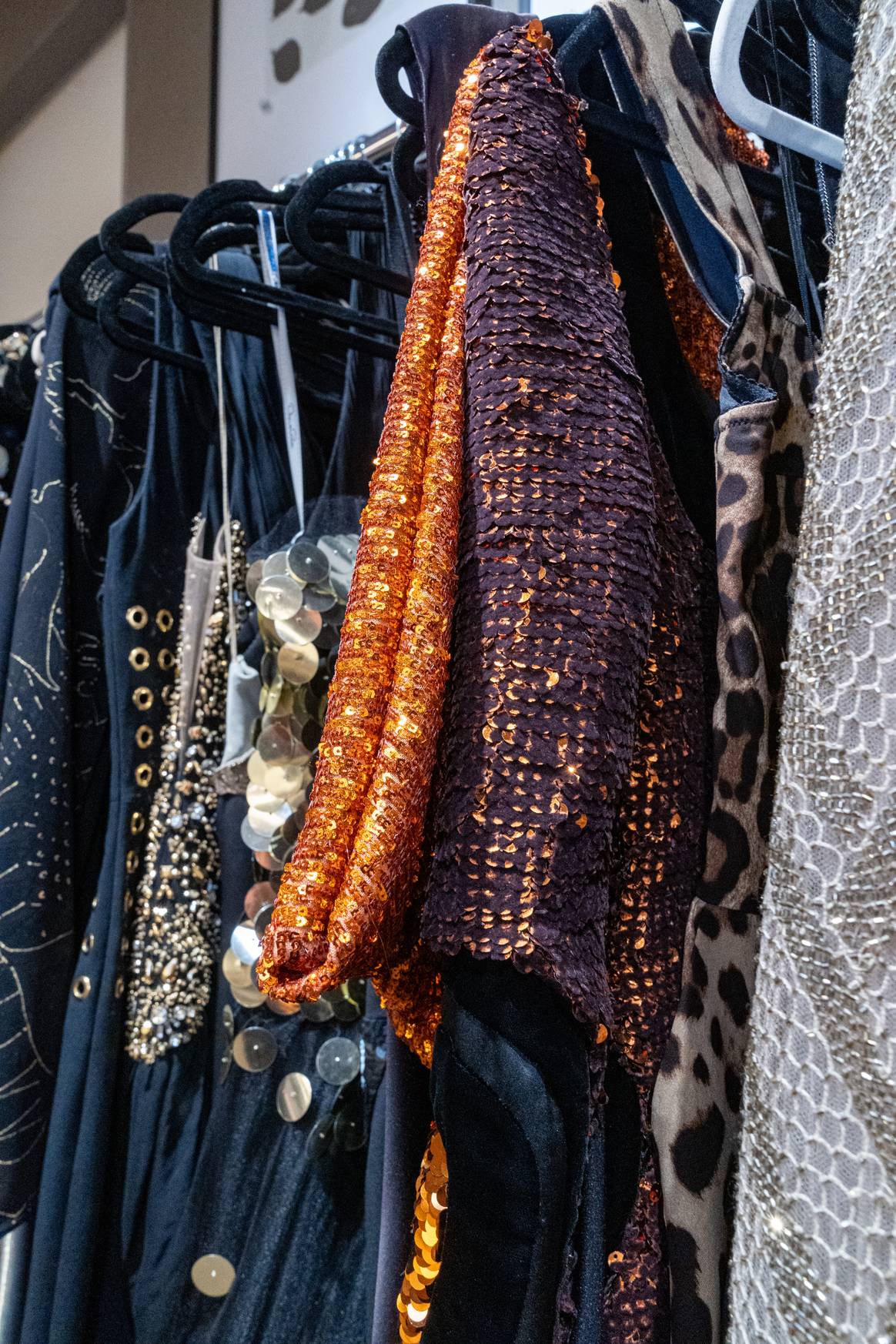 Janet Mandell showroom. Janet Mandell showroom.