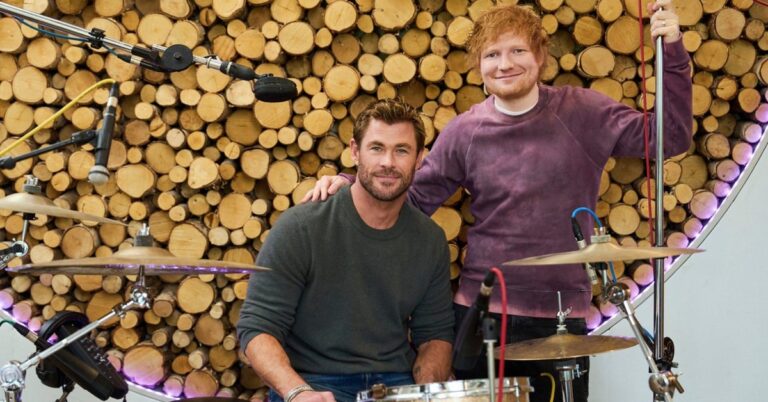 Chris Hemsworth Joins Ed Sheeran's Drummer in ‘Limitless’ Trailer
