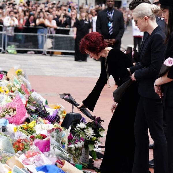 Ozzy Osbourne Fans' Farewell Gifts and Flowers to Be Preserved for Family