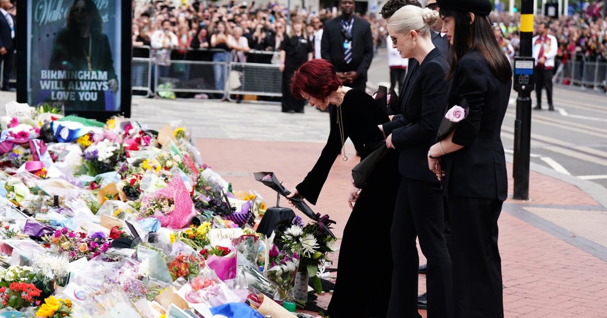 Ozzy Osbourne Fans' Farewell Gifts and Flowers to Be Preserved for Family