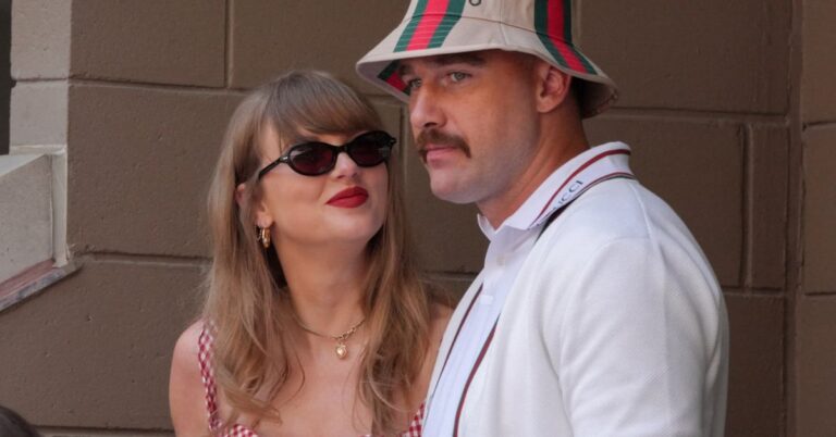 Travis Kelce on Dating Taylor Swift: ‘We’re Just Two People in Love’