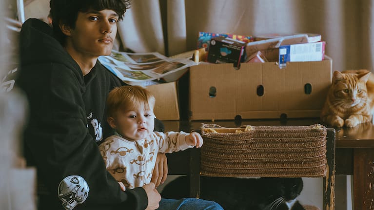 Cayden shares his experience as a young dad