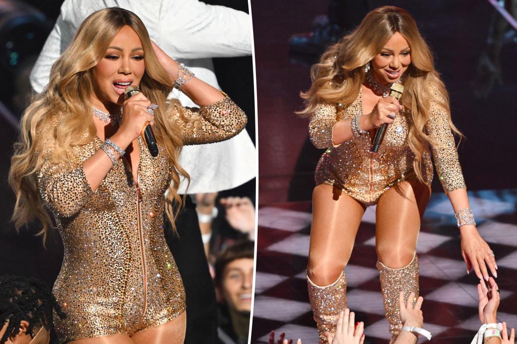 Mariah Carey Dazzles at VMAs 2025 with $10M Diamond Performance Outfit