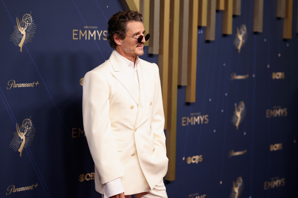 Pedro Pascal's fashion statement at the Emmys 2025