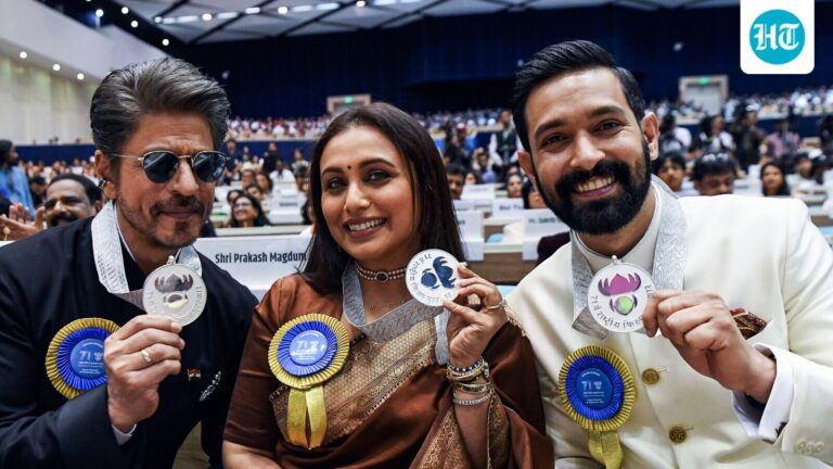 Shah Rukh Khan Celebrates National Award Win: Vikrant Massey Shares the Moment