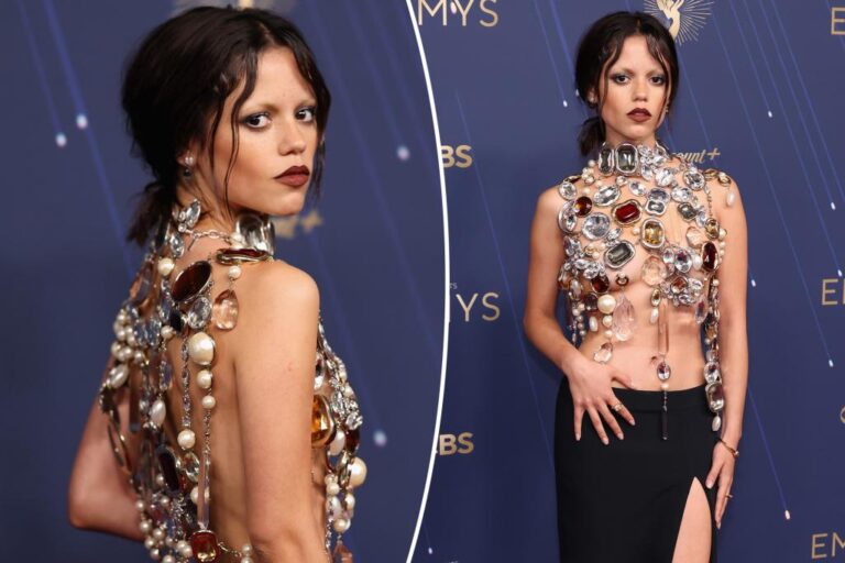 Jenna Ortega’s Stunning Emmys Top: You Won't Believe Its Weight!