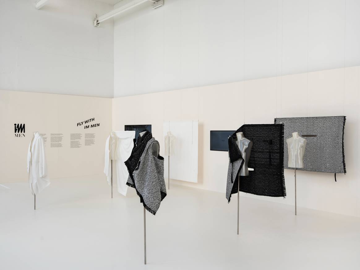 'Fly with IM Men' exhibition at Andreas Murkudis