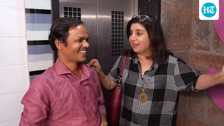 Dilip, Farah Khan's Cook, Receives Star Treatment on Pati Patni Aur Panga Set