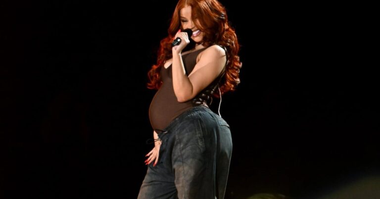 Cardi B Shines with Baby Bump and Hits at Global Citizen Festival