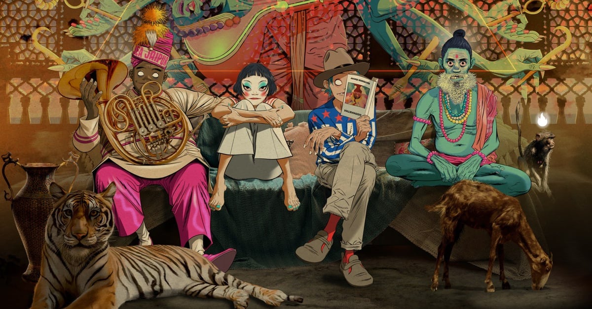 Gorillaz Unveils New Collaborative Album ‘The Mountain’ with Trueno & More!